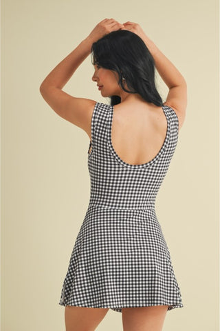 Wrap Tie Front Athletic Dress