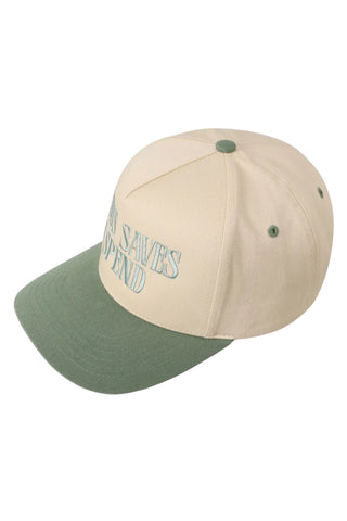 Jesus Saves I Spend Canvas Hat