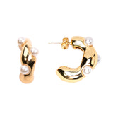 My Sister's Cottage | Waterproof | Natural Pearl Embellished Earrings