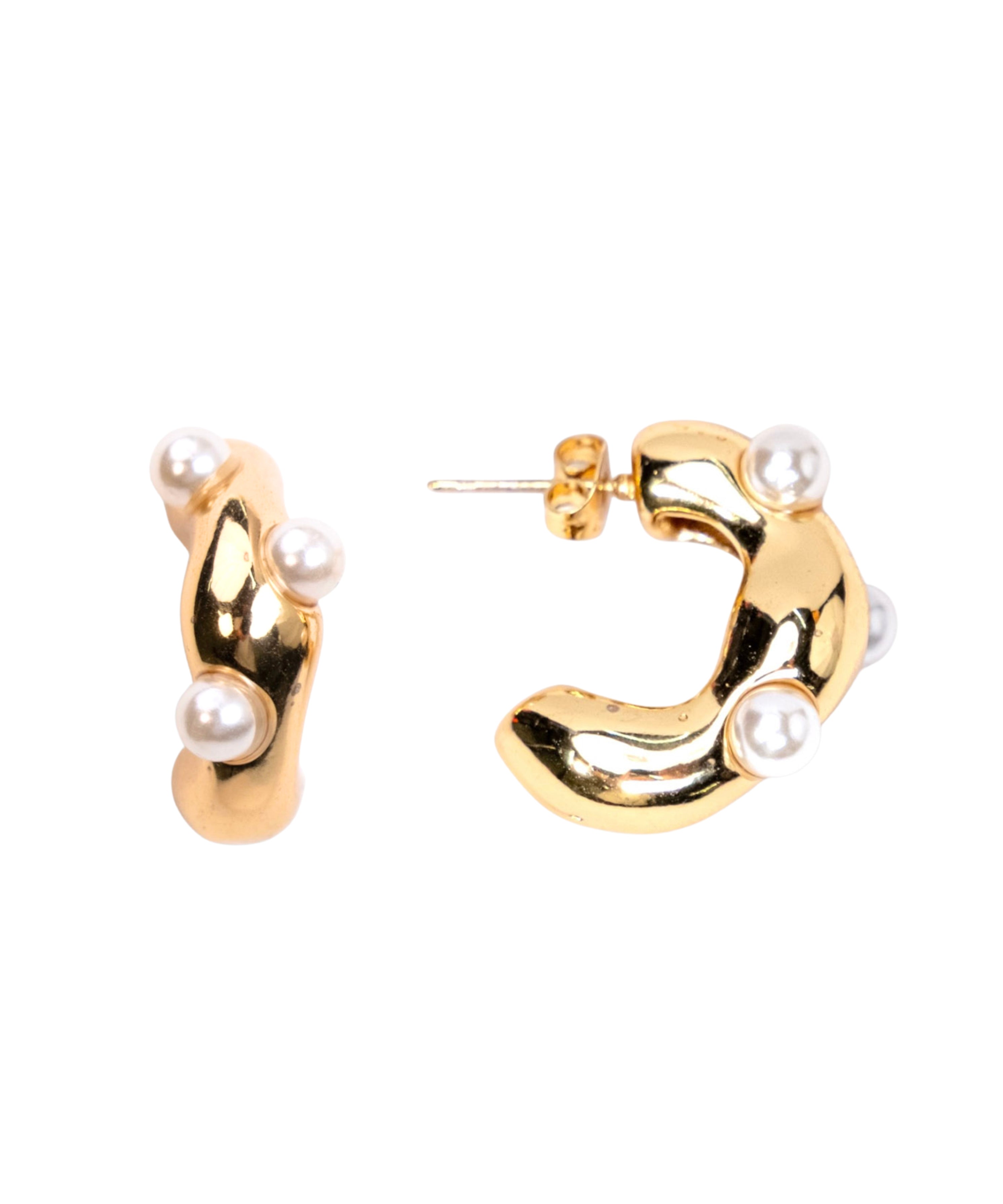 My Sister's Cottage | Waterproof | Natural Pearl Embellished Earrings