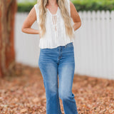 Bow Tie Sleeveless Top