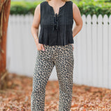 Bow Tie Sleeveless Top