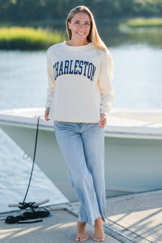 Charleston Graphic Terry Sweatshirt