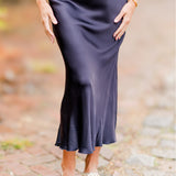Silky Slip Maxi Skirt