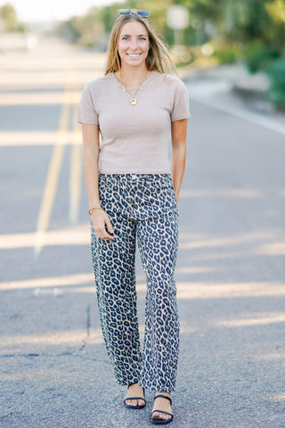 Knit Short Sleeve Top