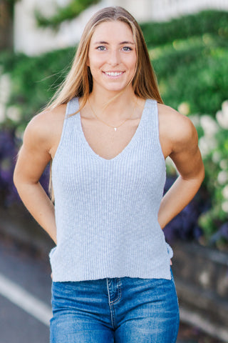 V-Neck Sweater Tank