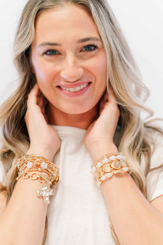 Baroque Pearl Stretch Bracelet