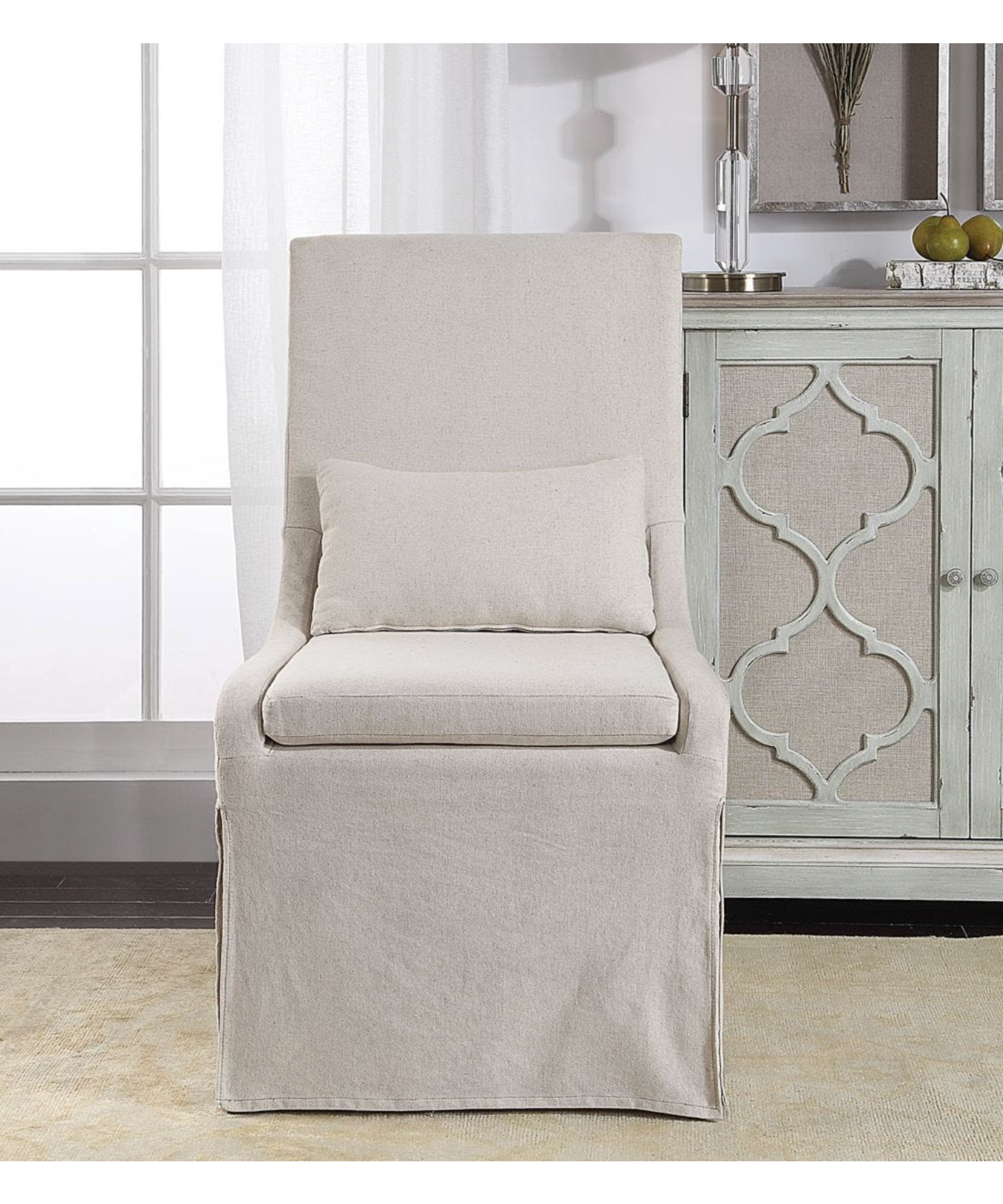 Coley Armless Chair (detail view 2)