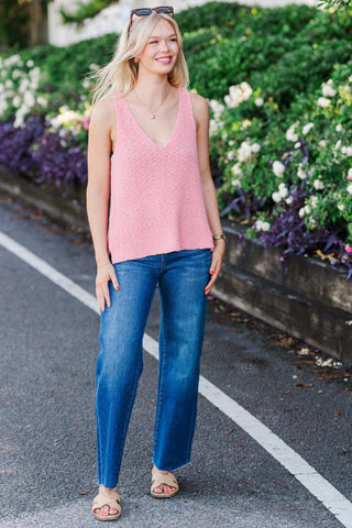V-Neck Sweater Tank