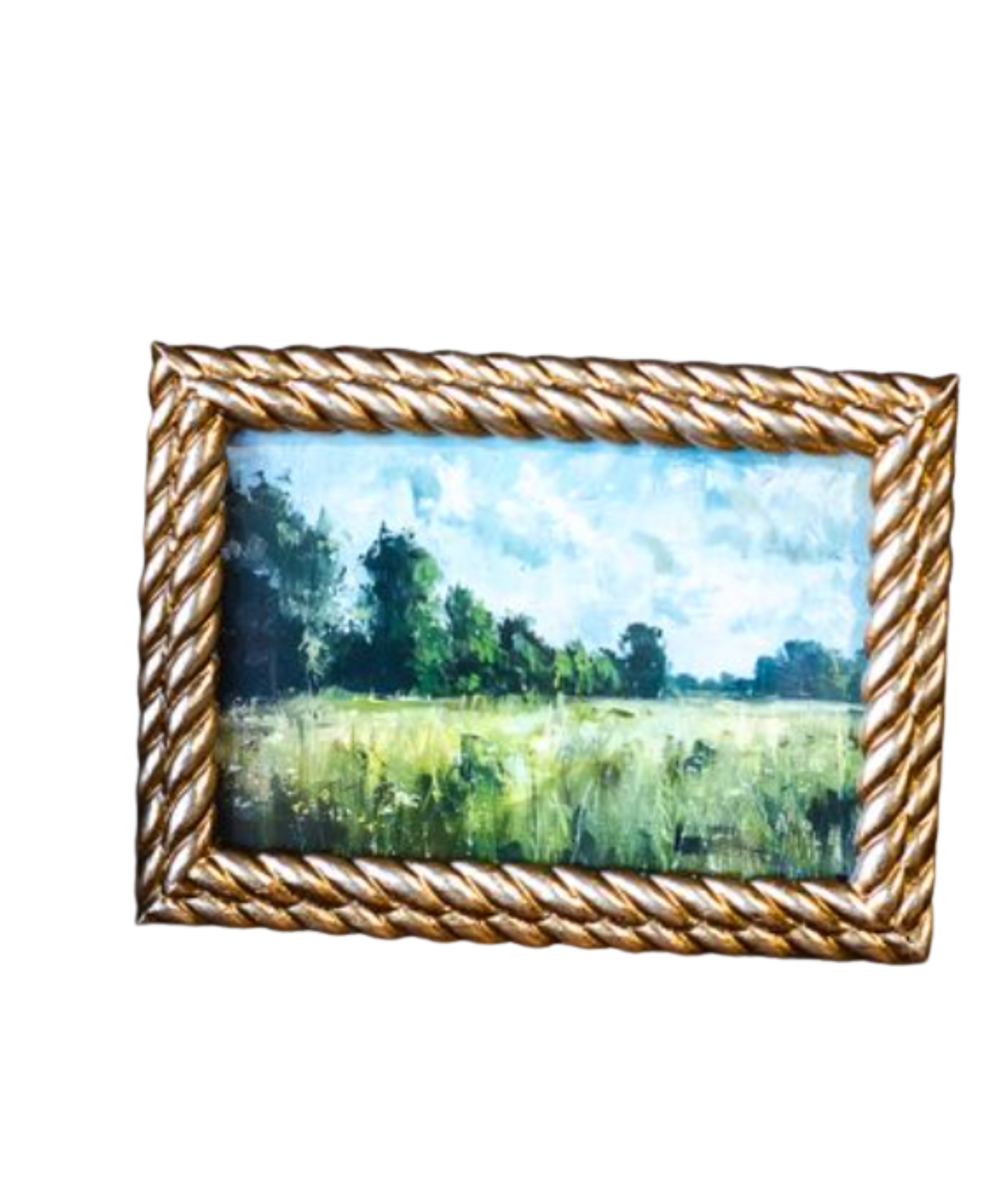 Gold Double Rope Frame