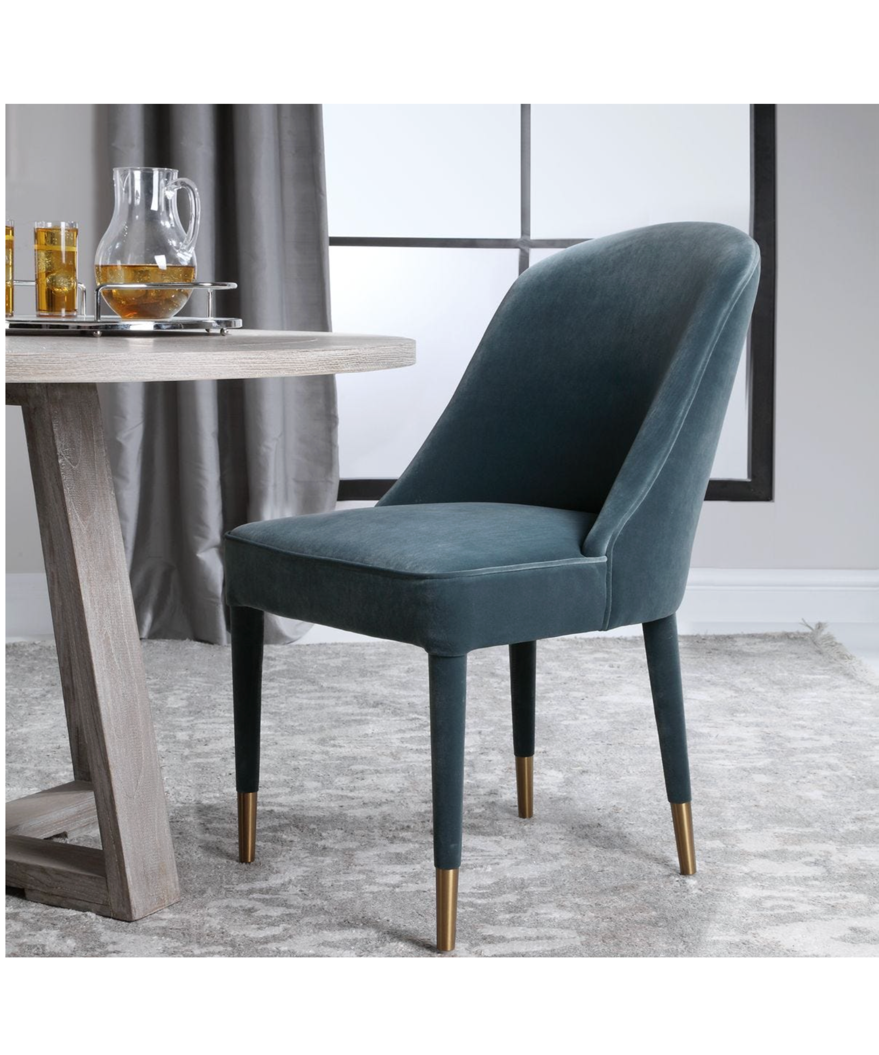Brie Armless Chair (detail view 2)