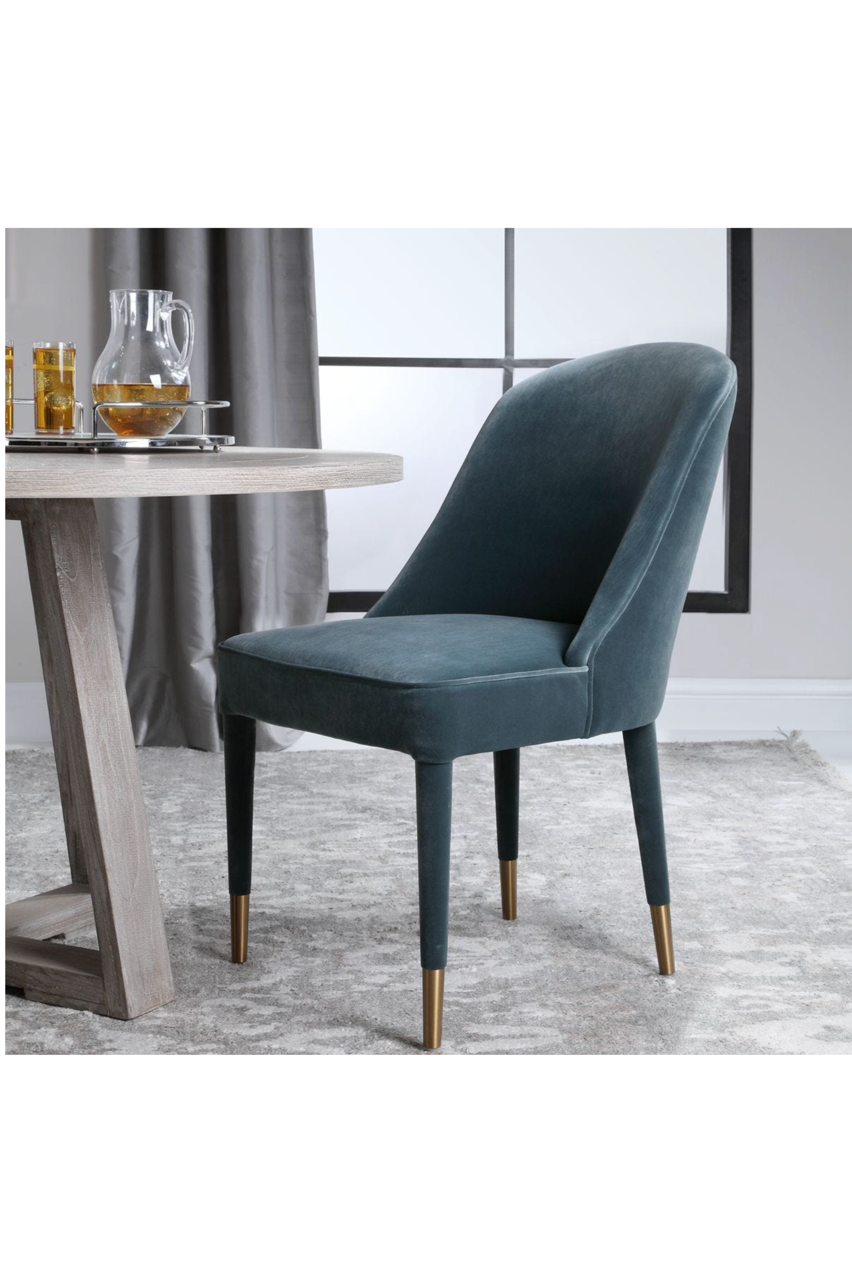 Brie Armless Chair (detail view 2)