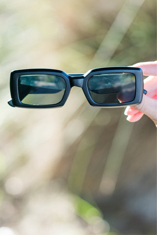 Retro Rectangular Sunglasses