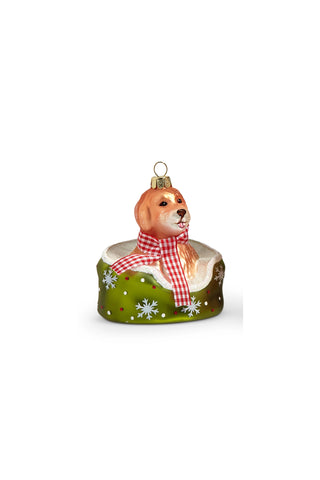 Celebrate the Season Pup Ornament