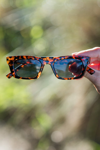 Acetate Rectangle Sunglasses