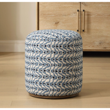 Cas Ottoman in Blue (detail view 2)