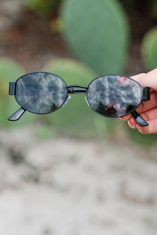 Oval Lens Sunglasses