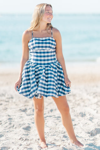 Gingham Bubble Dress