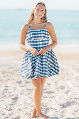 Gingham Bubble Dress