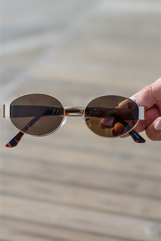 Oval Lens Sunglasses
