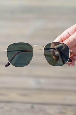 Metal Frame Sunglasses