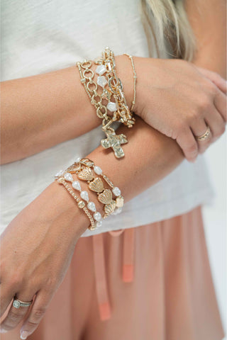 Baroque Pearl Stretch Bracelet
