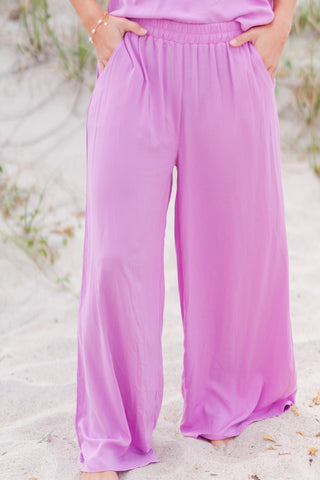 Relaxed Wide Leg Pants