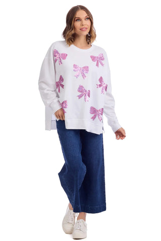 Bow Sparkle Sweatshirt