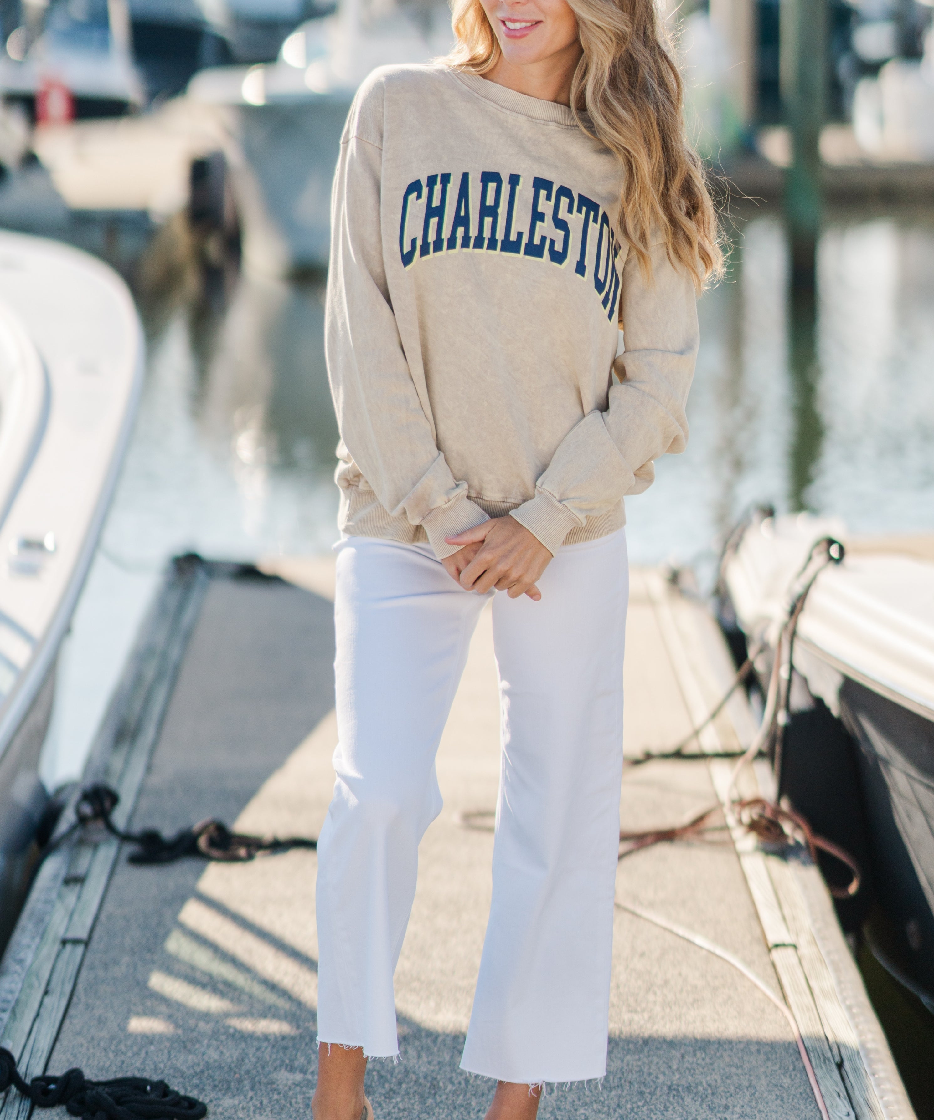 Charleston Graphic Terry Sweatshirt