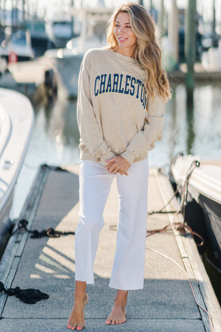 Charleston Graphic Terry Sweatshirt