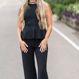 Wide Leg Dress Pants