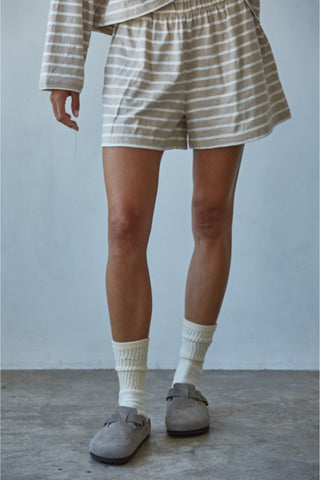 Stripe Lounge Short