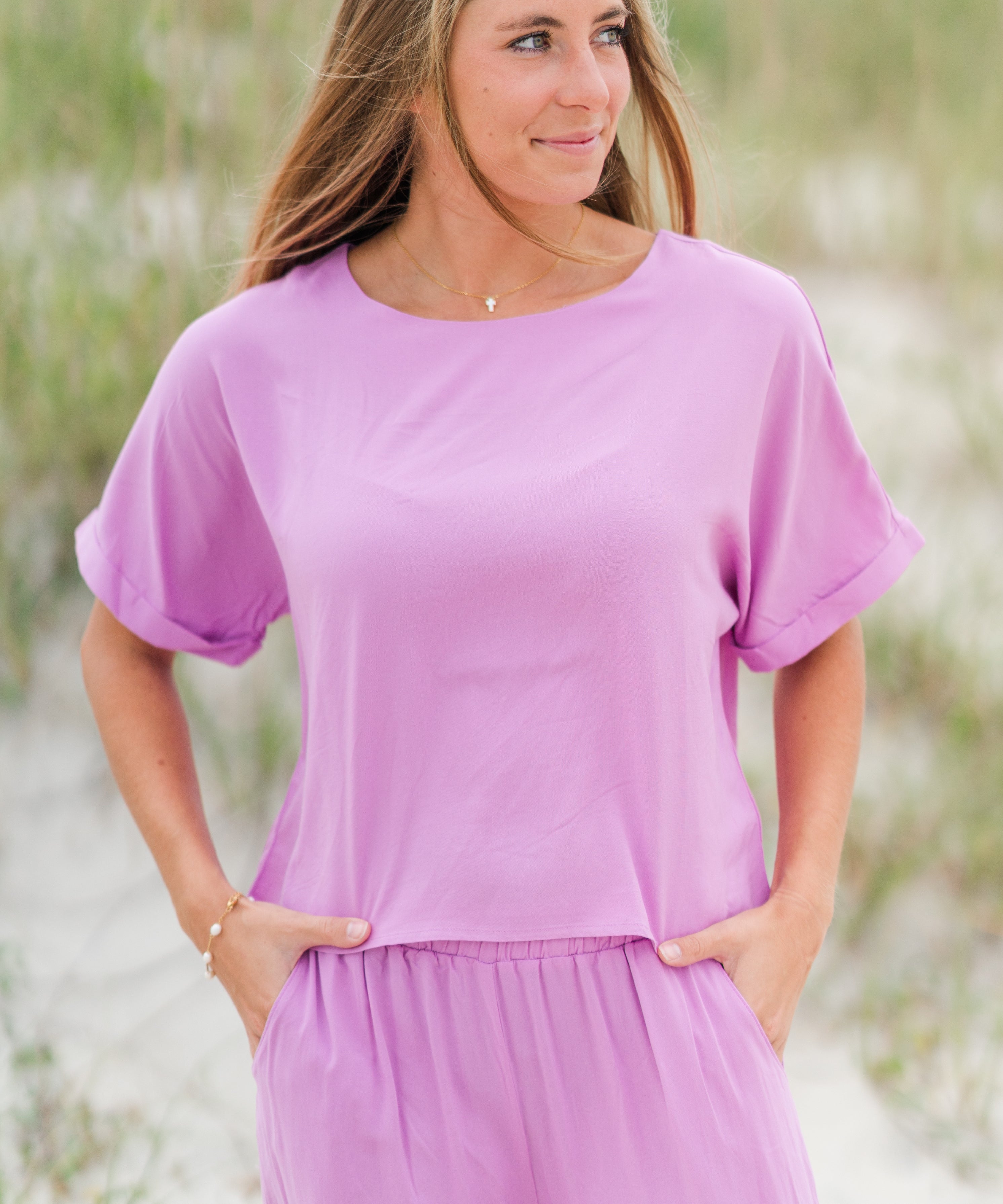 Short Sleeve Relaxed Fit Top