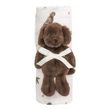 Dog Swaddle & Rattle Set