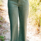 Raw Hem High Rise Ankle Jeans