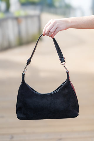 Classic Suede Hand Bag