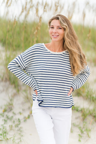 Striped Detail Sweater