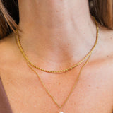 My Sister's Cottage | Waterproof | Freshwater Cultured Pearl Layered Necklace (detail view 3)