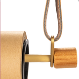 Wood Wall Mounted Paper Dispenser
