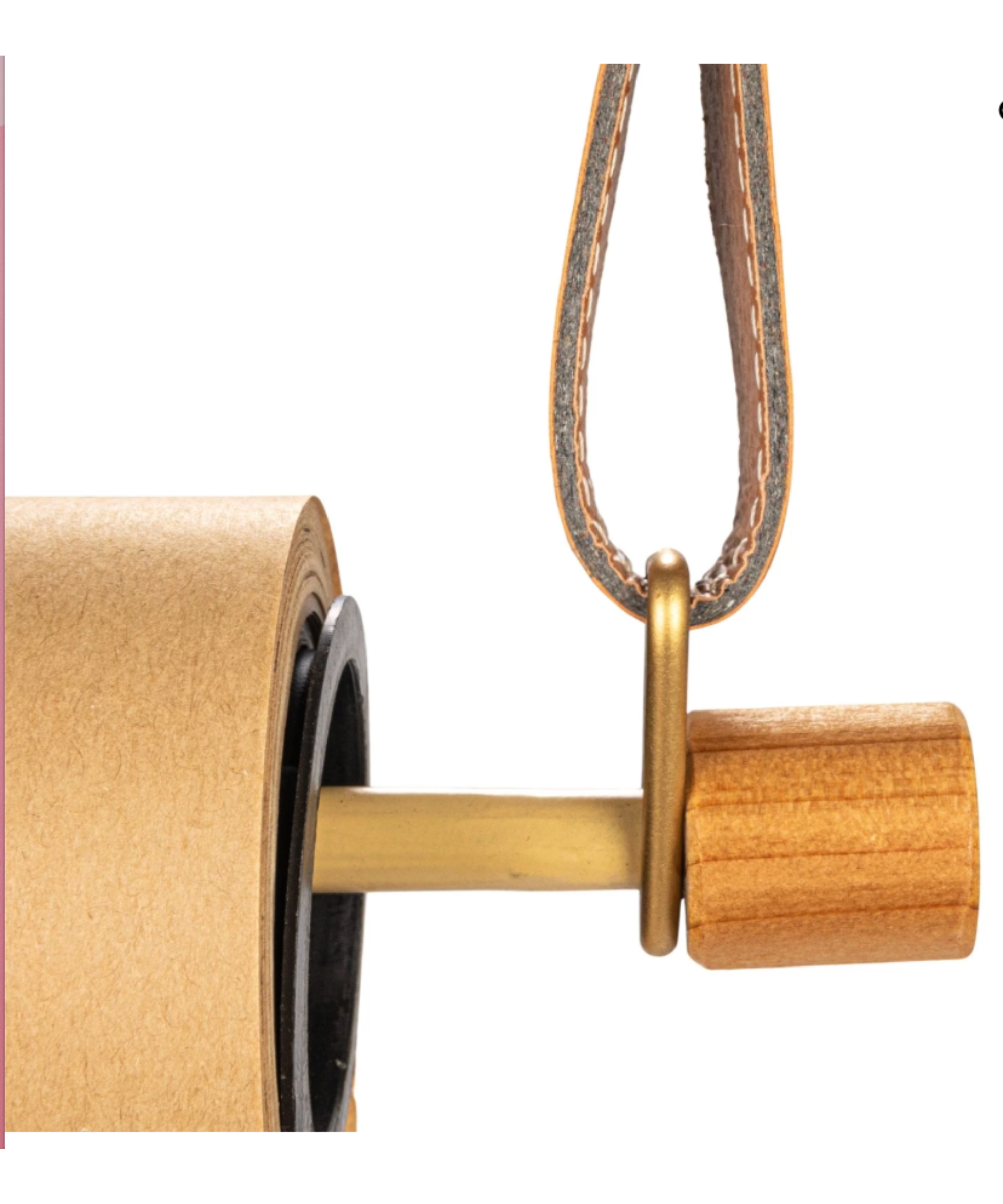 Wood Wall Mounted Paper Dispenser