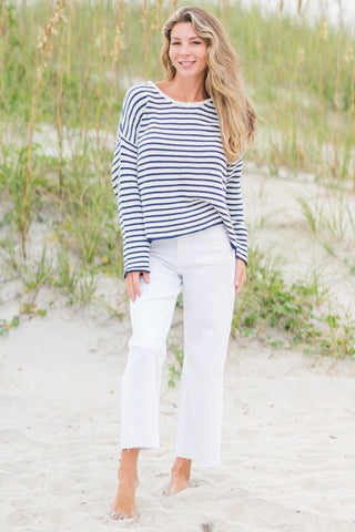 Striped Detail Sweater