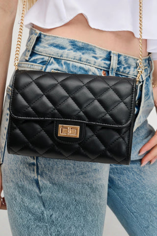 Quilted Crossbody Bag