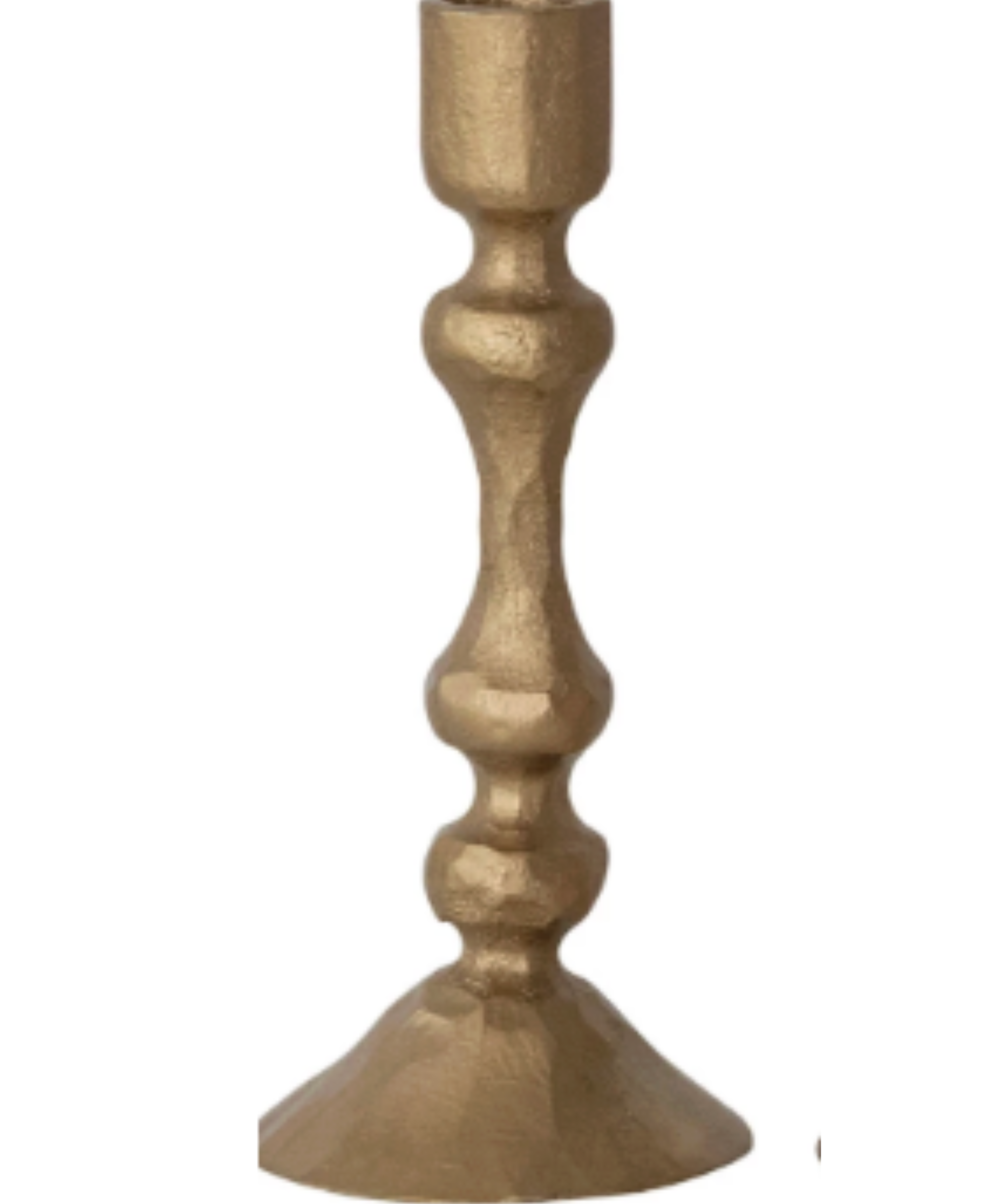 Hand-Forged Metal Taper Holder