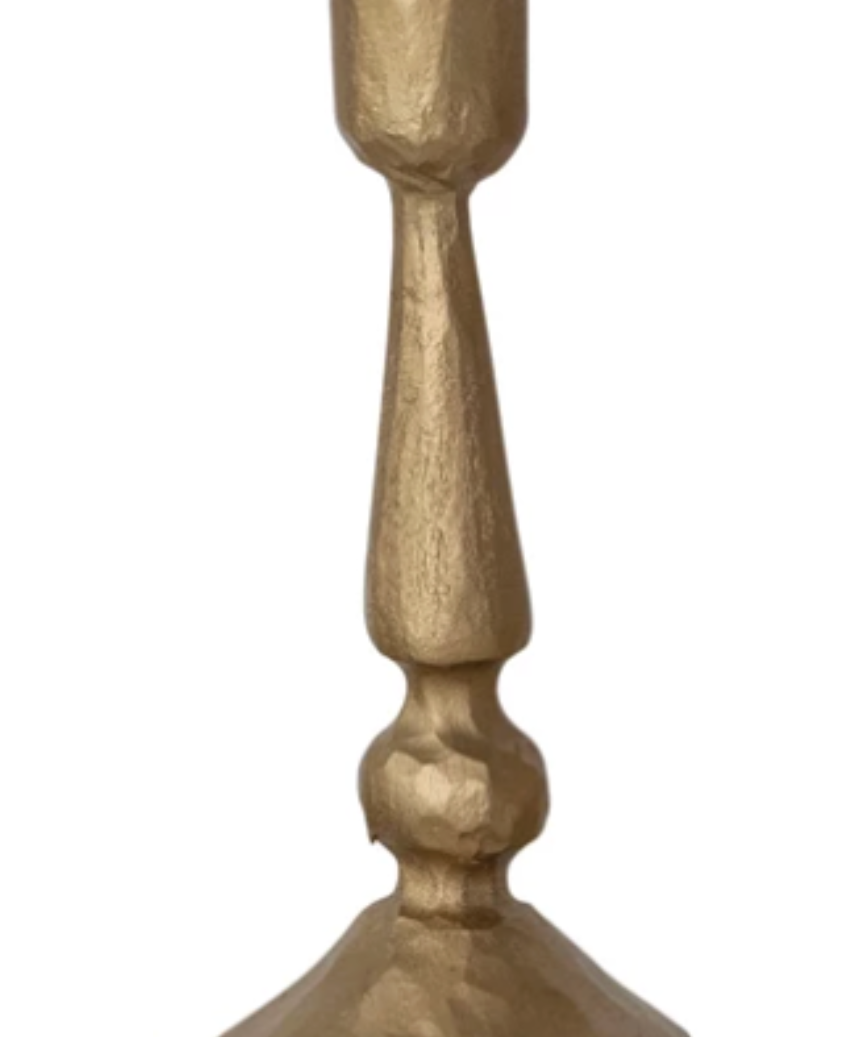 Hand-Forged Metal Taper Holder