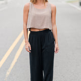 Ruffle Ankle Pants
