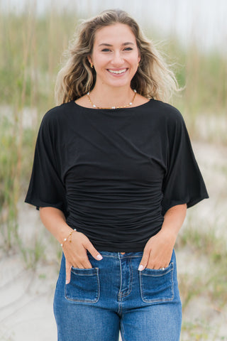 Knit Cinch Top