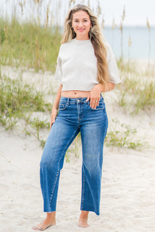 Knit Short Sleeve Top