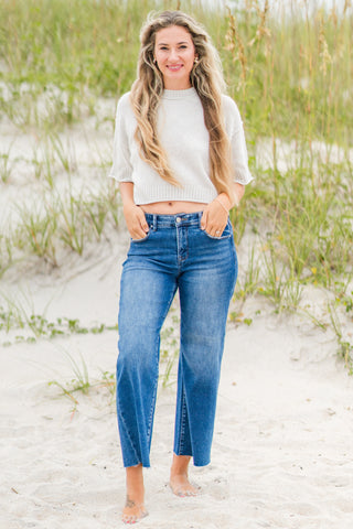 Knit Short Sleeve Top