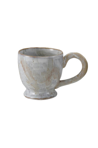 Stoneware Footed Mug