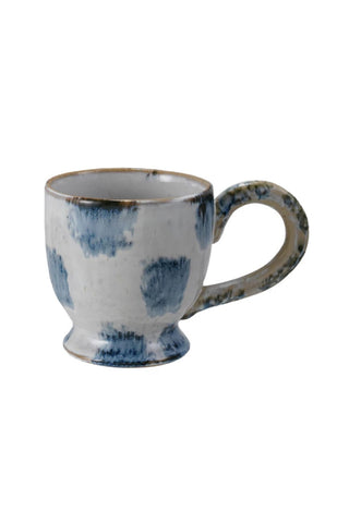 Stoneware Footed Mug